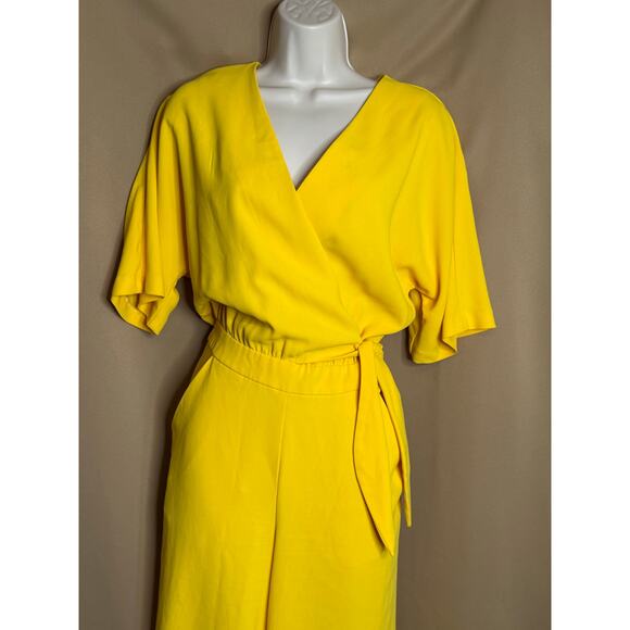 Trina Turk Yellow Kai Jumpsuit 0 - Picture 8 of 13